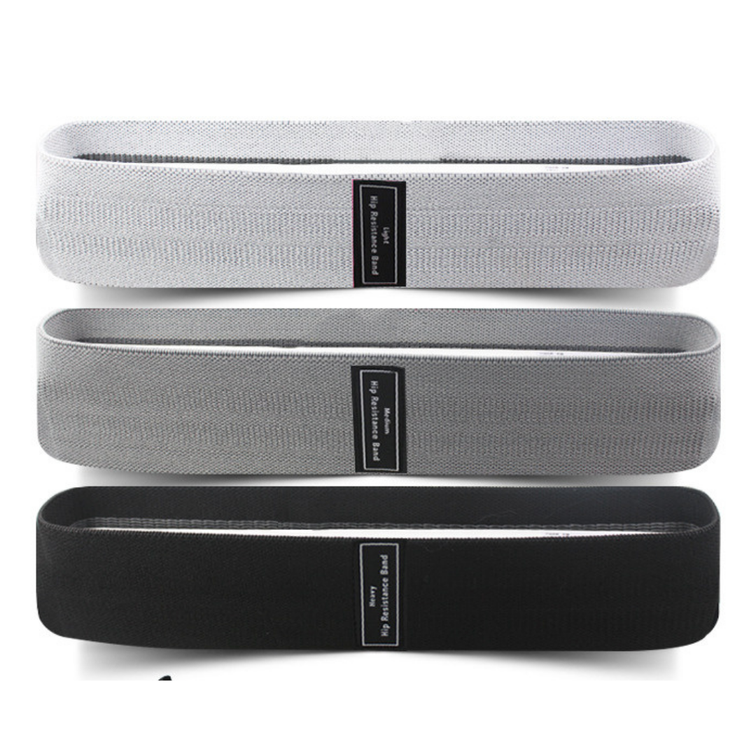 Three Levels Anti-Slip Booty Resistance Bands Set 