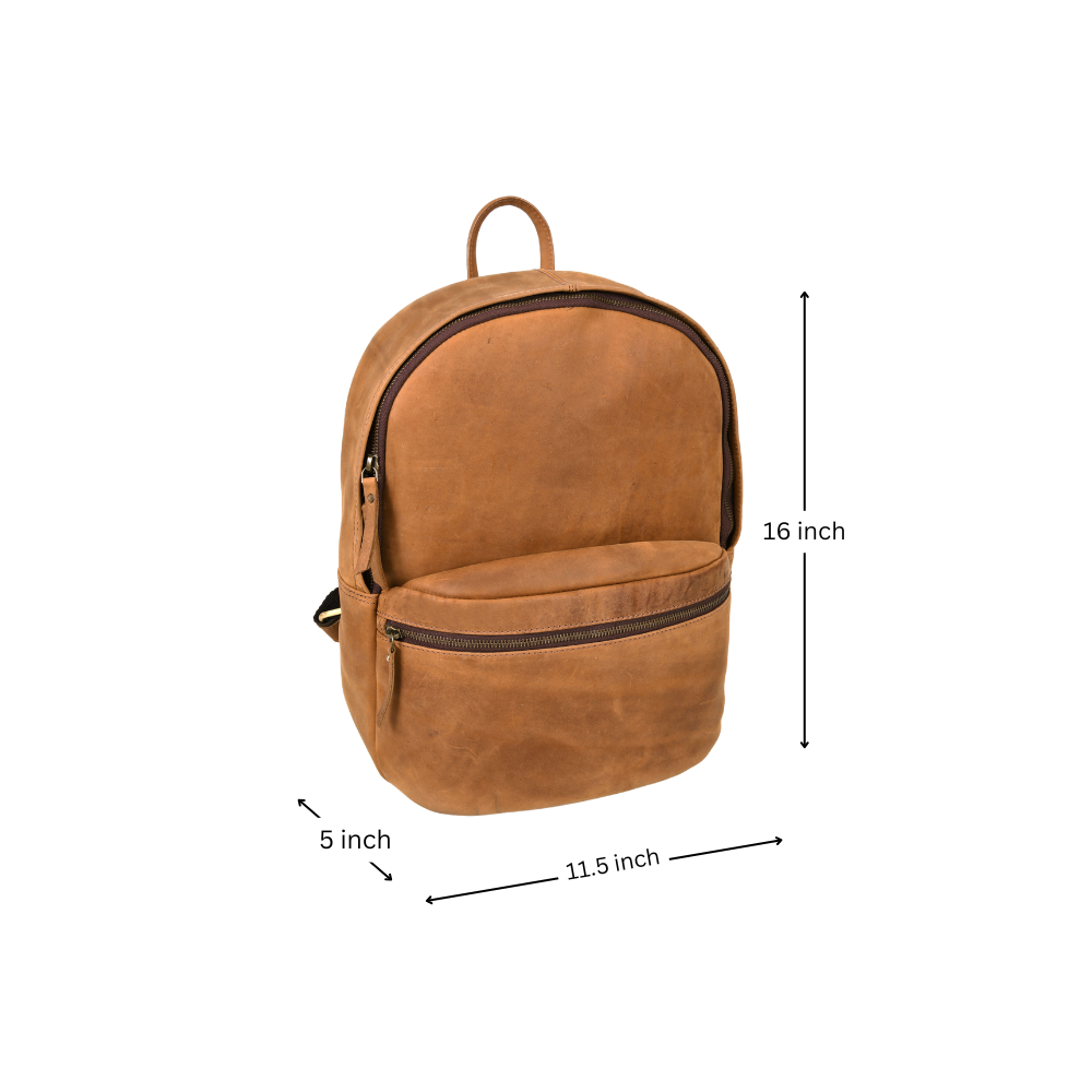 Sahara Leather Travel Backpack (BP-52)