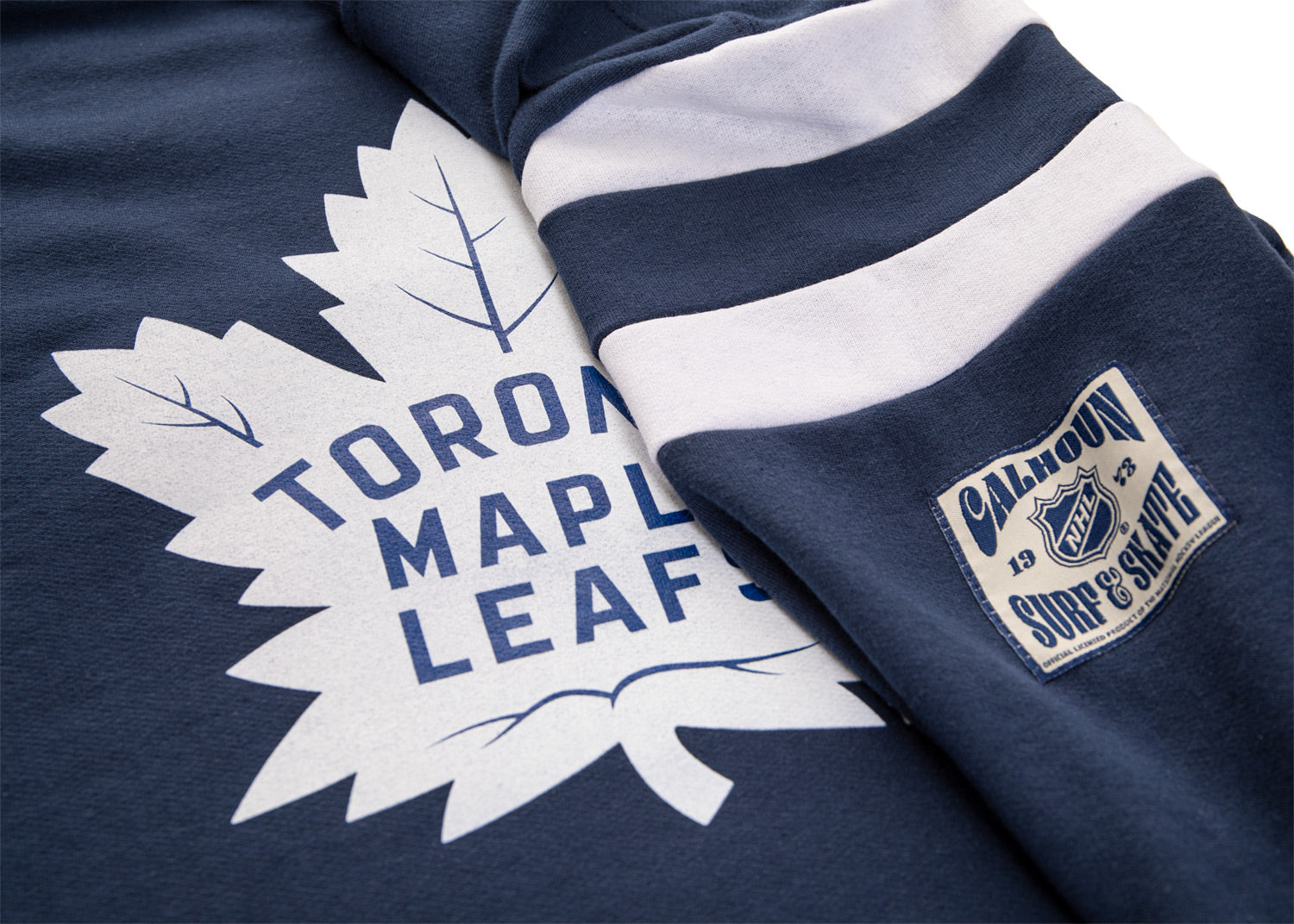Toronto Maple Leafs Varsity Retro Style Crewneck Sweatshirt 