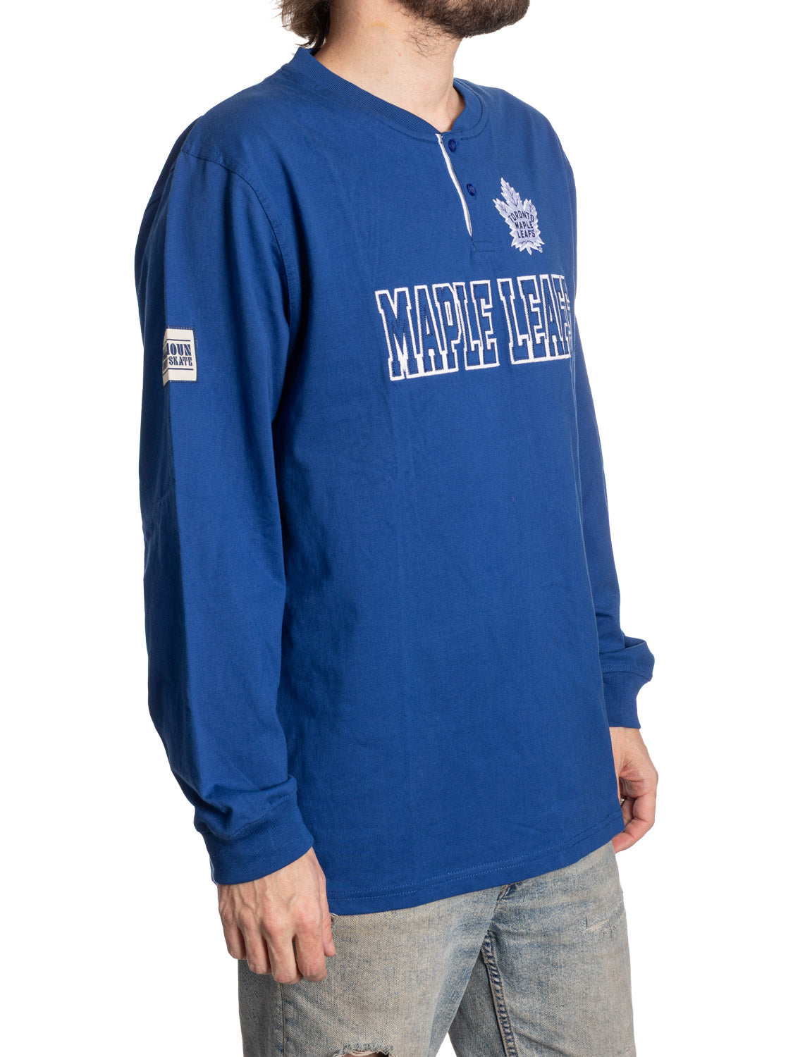 Toronto Maple Leafs Long Sleeve Henley - Presale 
