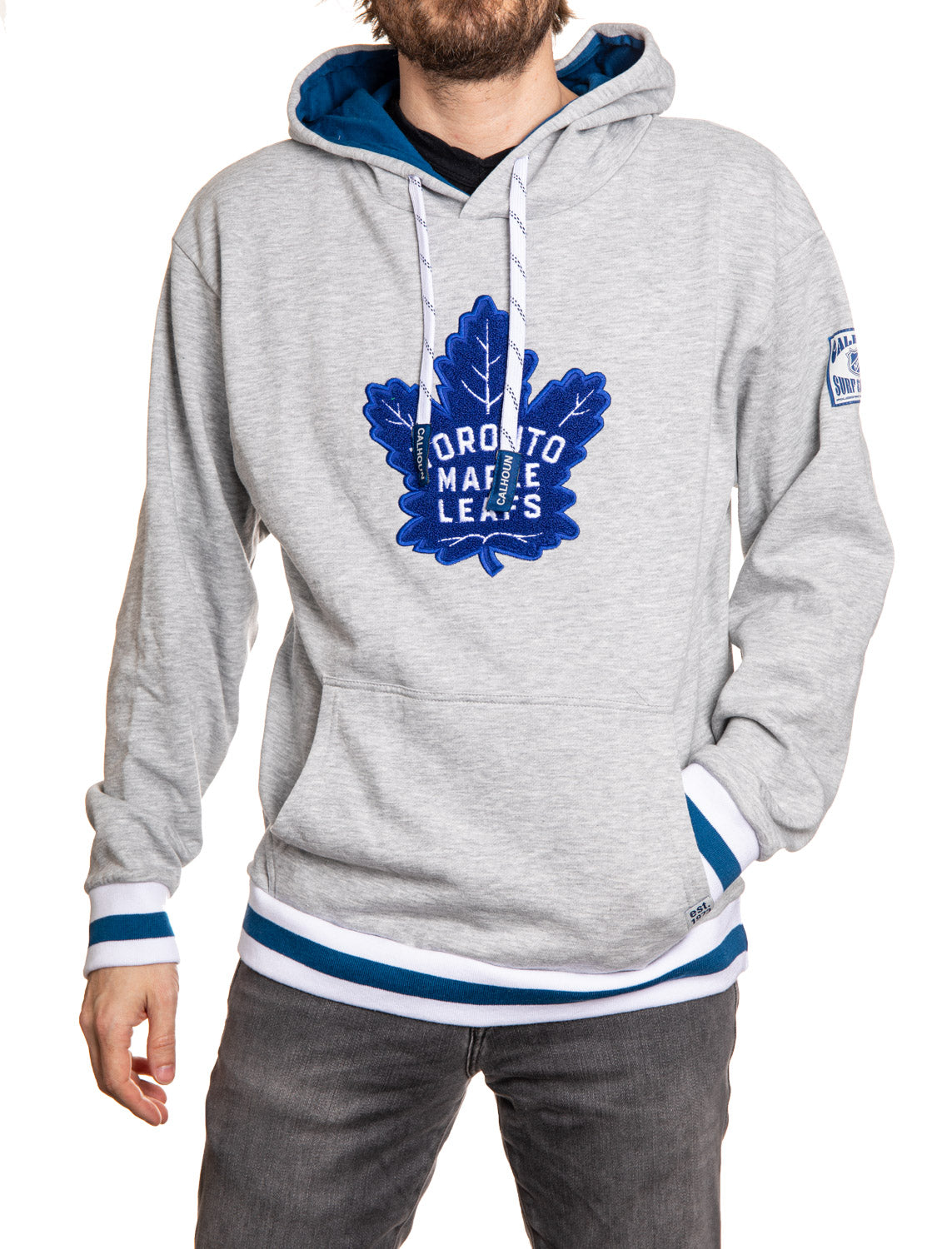 Toronto Maple Leafs "Muskoka Style" Premium Chenille Woven Logo Hoodie 