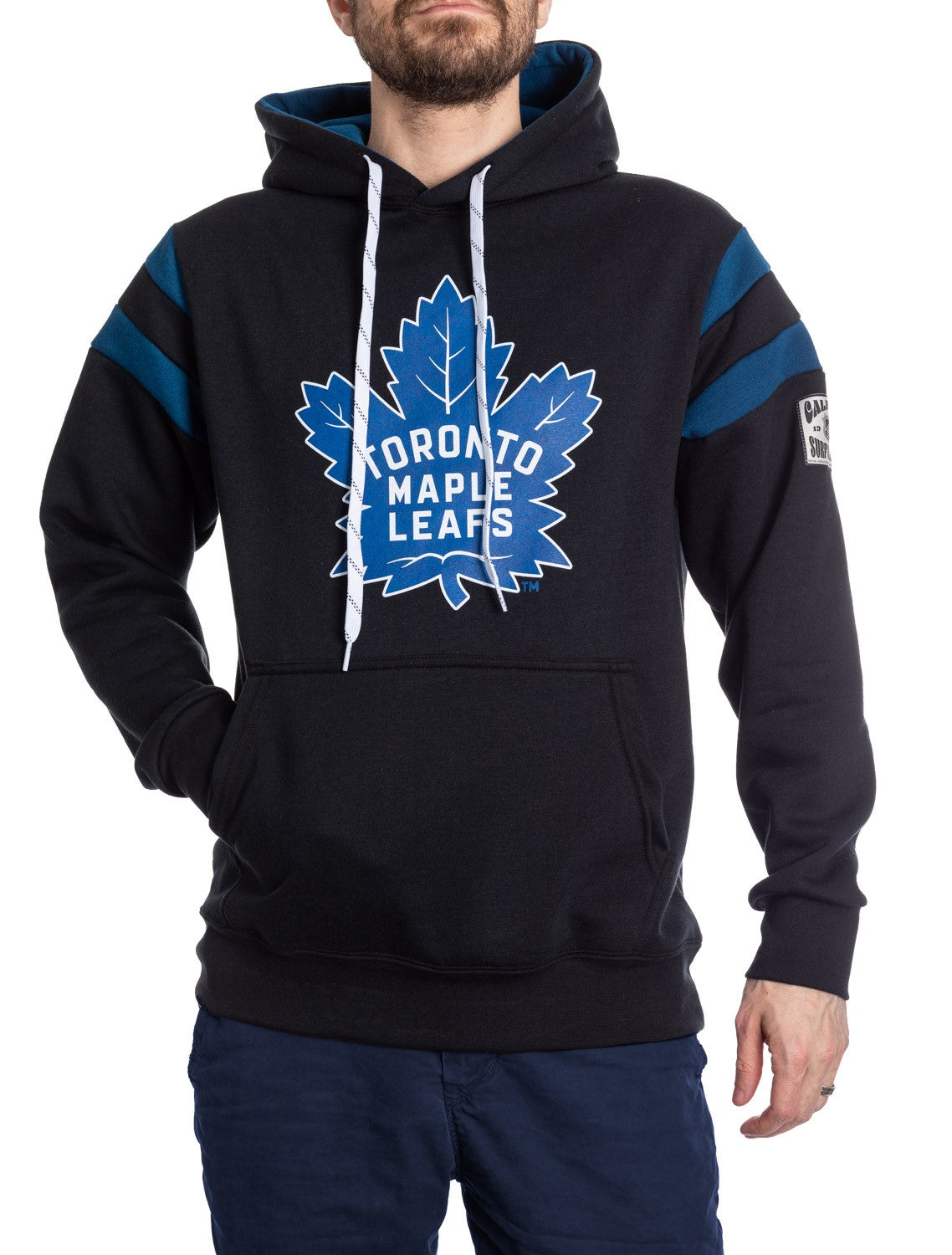 Toronto Maple Leafs Varsity Retro Style Hoodie 
