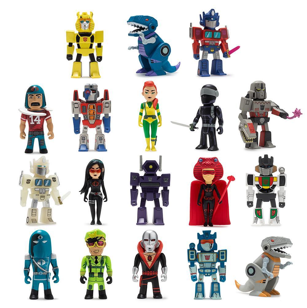 Kidrobot Transformers vs. GI Joe 3" Blind Box Mini Series 