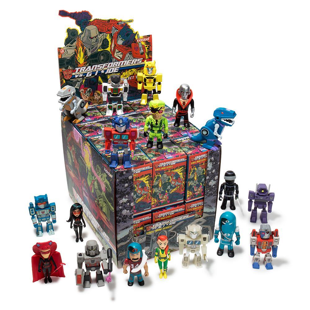 Kidrobot Transformers vs. GI Joe 3" Blind Box Mini Series 