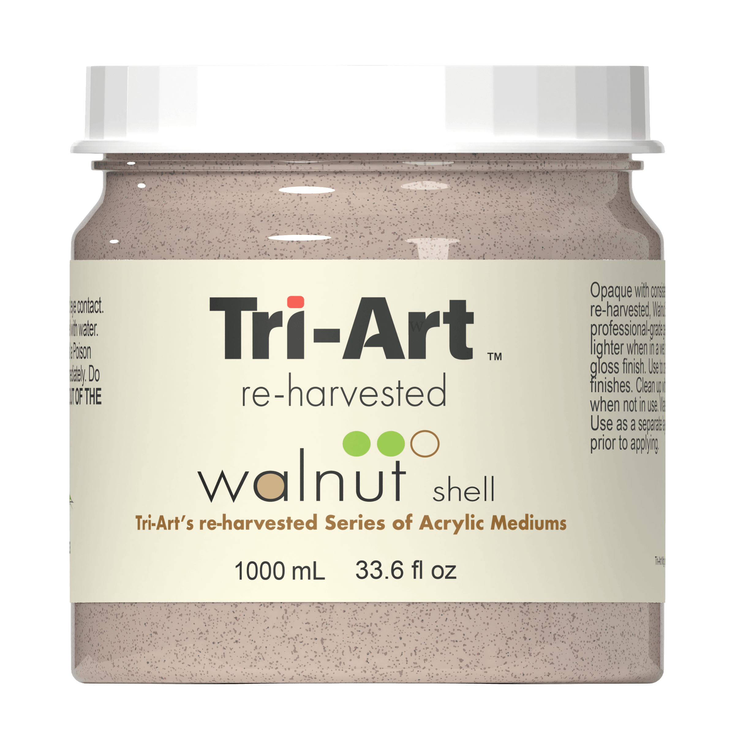 Tri-Art Mediums - Re-harvested Walnut Shell 