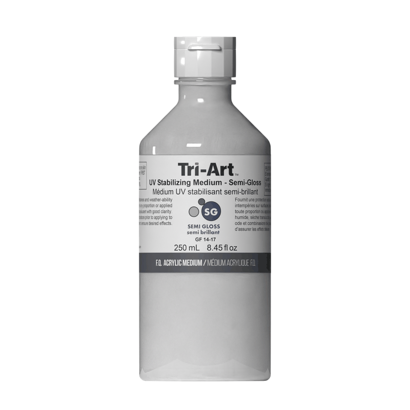 Tri-Art Mediums - UV Stabilizing Medium Semi Gloss 