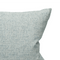 Water Tweed Cushion Cover – Elegant Blue & Silver Woven Decorative Pillow, Hand-Made in Canada