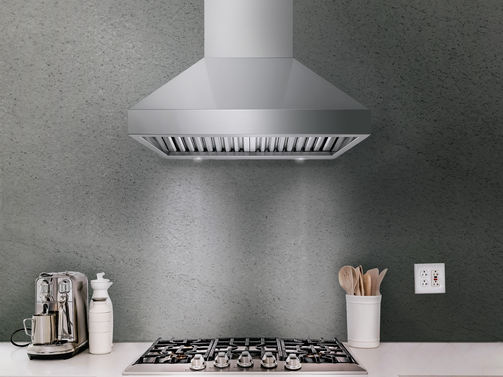 36 Inch 1200 CFM Wall Mount Range Hood - VICTORY TwisterMAX 