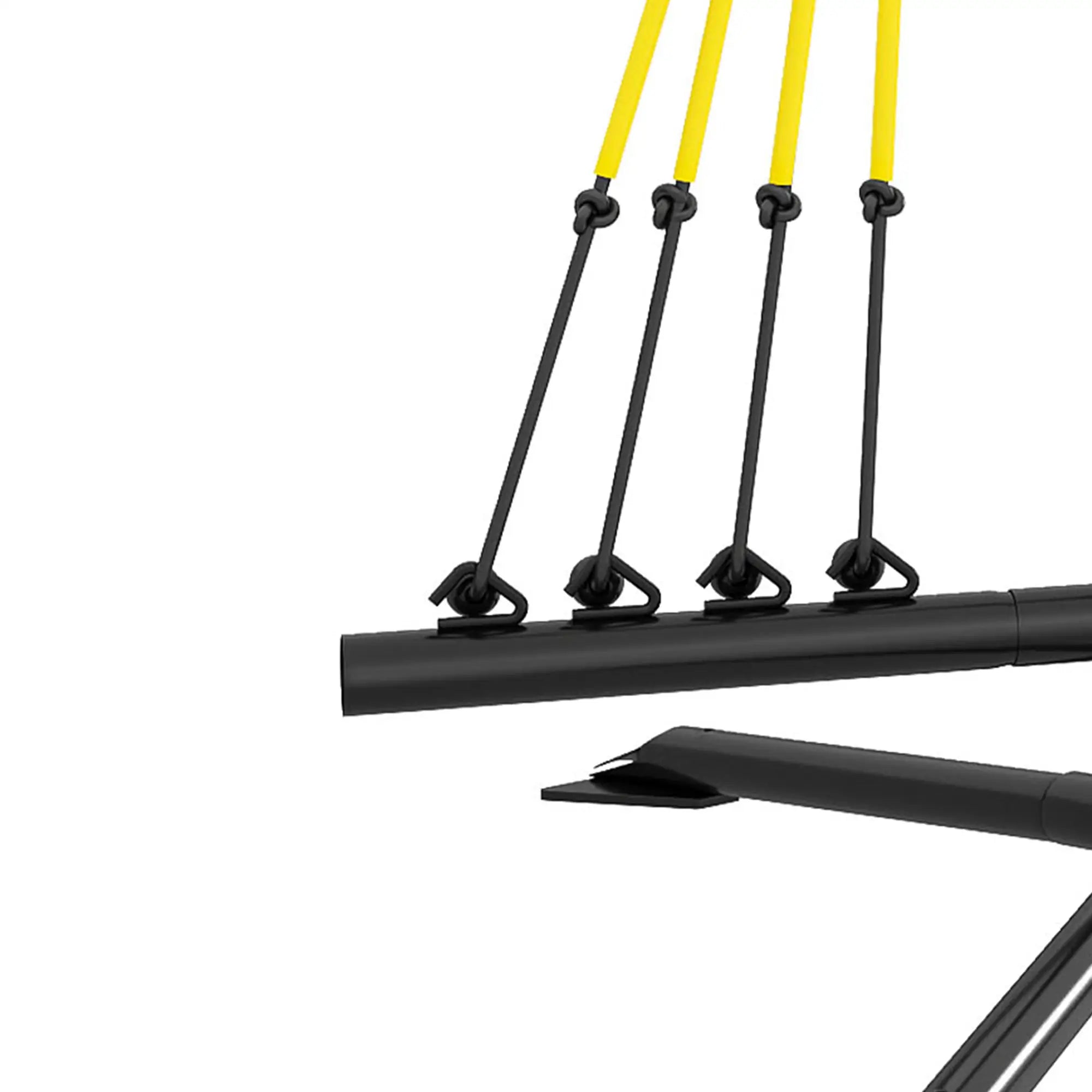Adjustable Baseball Hitting Trainer with Auto-Rebound & Resistance Bands