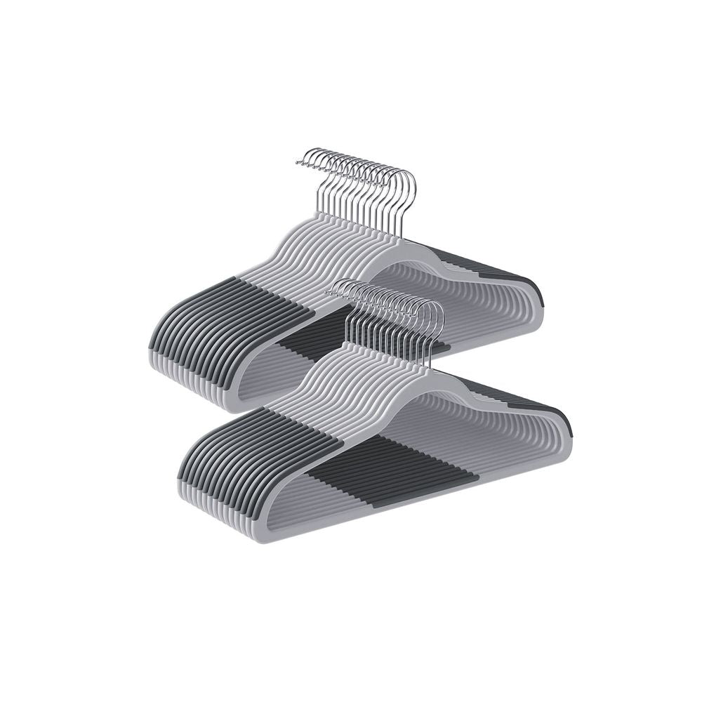 SONGMICS Pack of 50 Plastic Coat Hangers