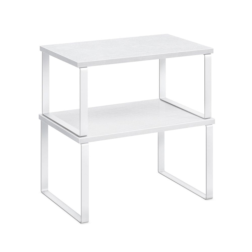 SONGMICS Kitchen Counter Shelves Set – Adjustable Countertop & Cabinet Organizer