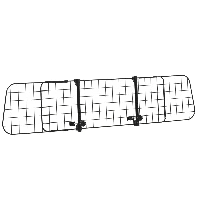 Adjustable Dog Car Barrier, Heavy Duty Dog Fence Car Safety Guard Gate for SUV, Vans, Trucks