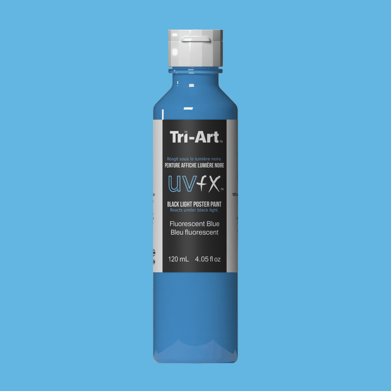 UVFX Black Light Poster Paint - Fluorescent Blue 