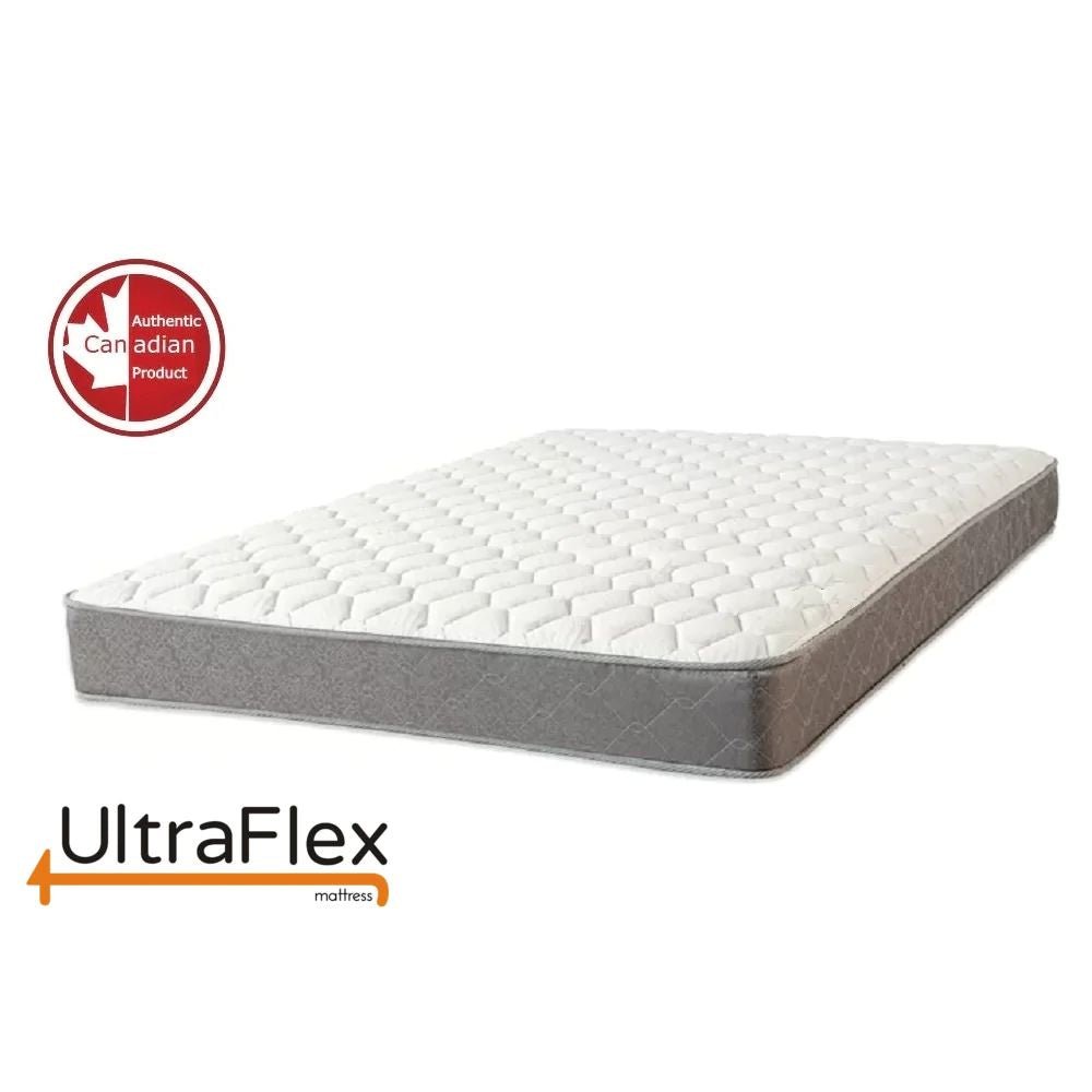 UltraFlex® ESSENCE PLUS Mattress and BoxSpring Set Orthopedic Luxury Gel Memory Foam, Natural Comfort, Balanced Support, Eco-friendly (Made in Canada)