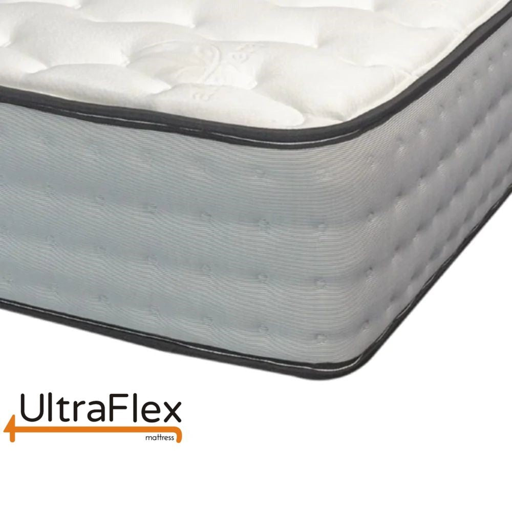 UltraFlex GLORY 10" Orthopedic Pocket Coil Foam Encased, Eco-friendly Hybrid Mattress with Waterproof Mattress Protector (Made in Canada) 