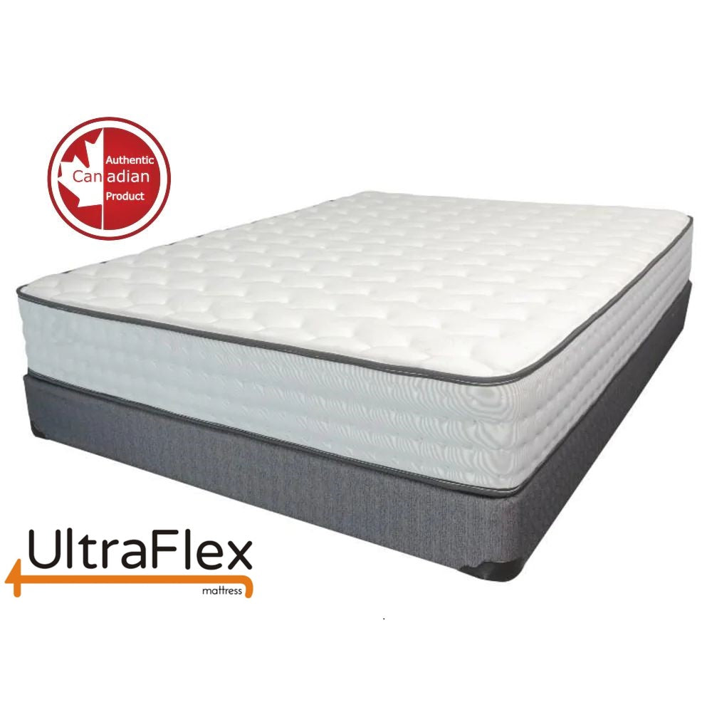 UltraFlex GLORY 10" Orthopedic Pocket Coil Foam Encased, Eco-friendly Hybrid Mattress (Made in Canada) 