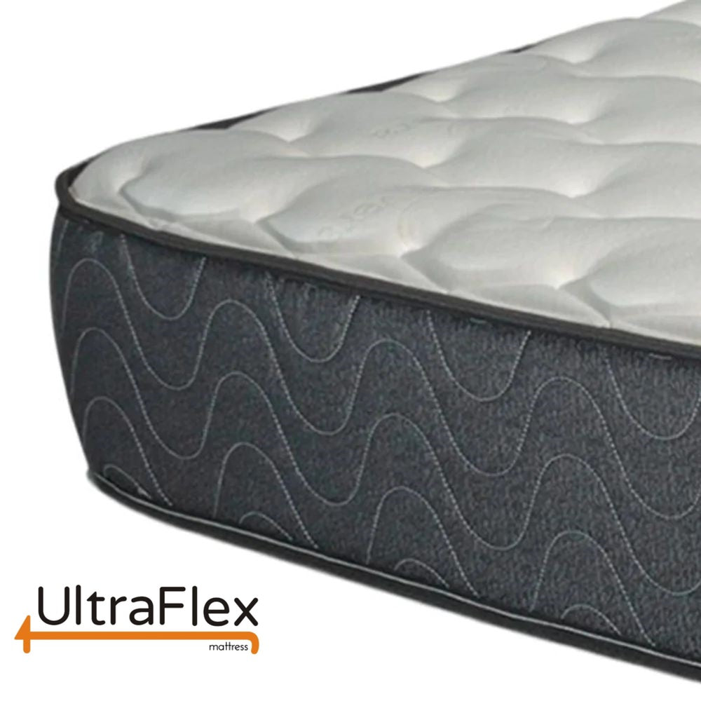 UltraFlex® INFINITY PLUS Mattress and BoxSpring Set Orthopedic Spinal Care, Premium Soy Foam, Eco-friendly Mattress (Made in a Canada)