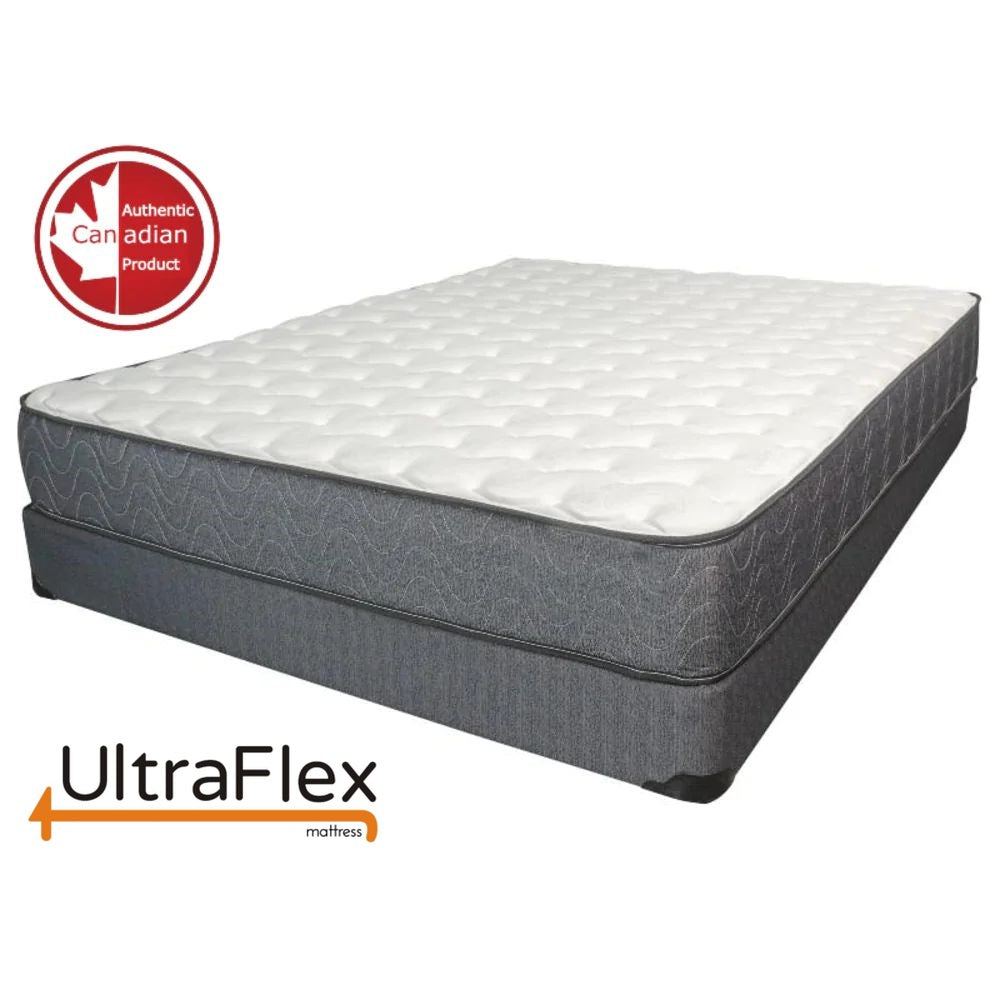 UltraFlex® MAJESTIC 9" Mattress and BoxSpring Set Orthopedic Premium Cool Gel Memory Foam, Eco-friendly Mattress (Made in Canada)