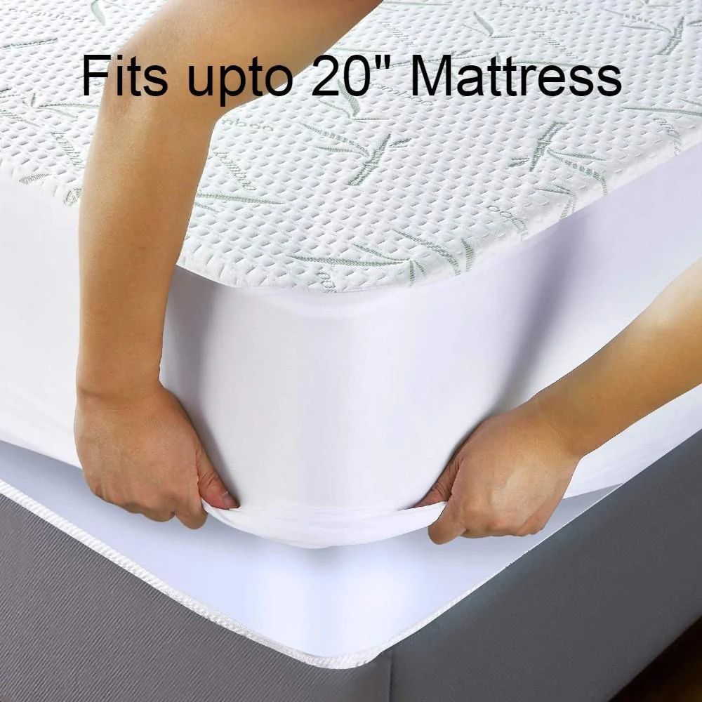 UltraFlex INSPIRE PLUS Orthopedic Luxury Gel Memory Foam, Optimal Comfort, Breathable, Eco-friendly Mattress with Waterproof Mattress Protector (Made in Canada) 