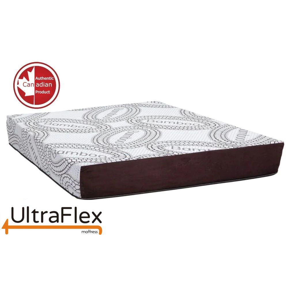 UltraFlex SERENITY Orthopedic, Premium Smart Gel Infused Memory Foam, Eco-friendly Mattress with Waterproof Mattress Protector (Made in Canada) 