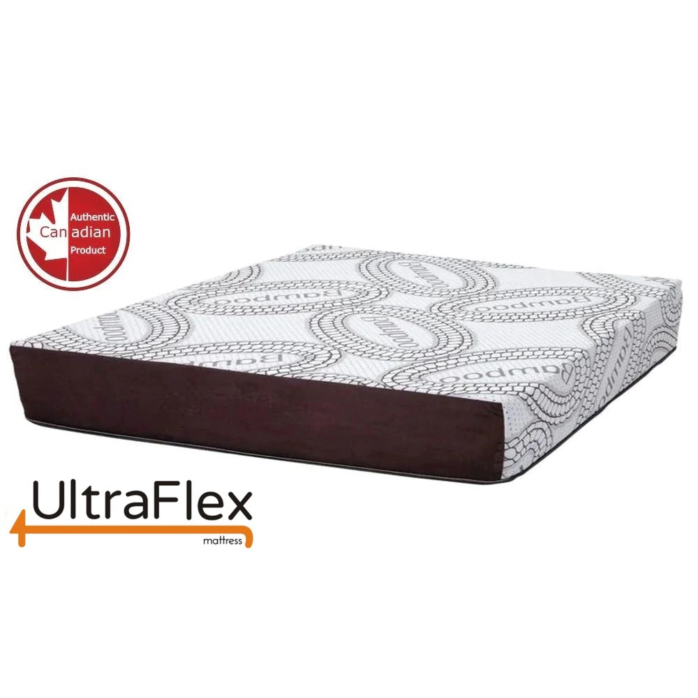 UltraFlex® SERENITY Mattress and BoxSpring Set Orthopedic, Premium Smart Gel Infused Memory Foam, Eco-friendly Mattress (Made in Canada)