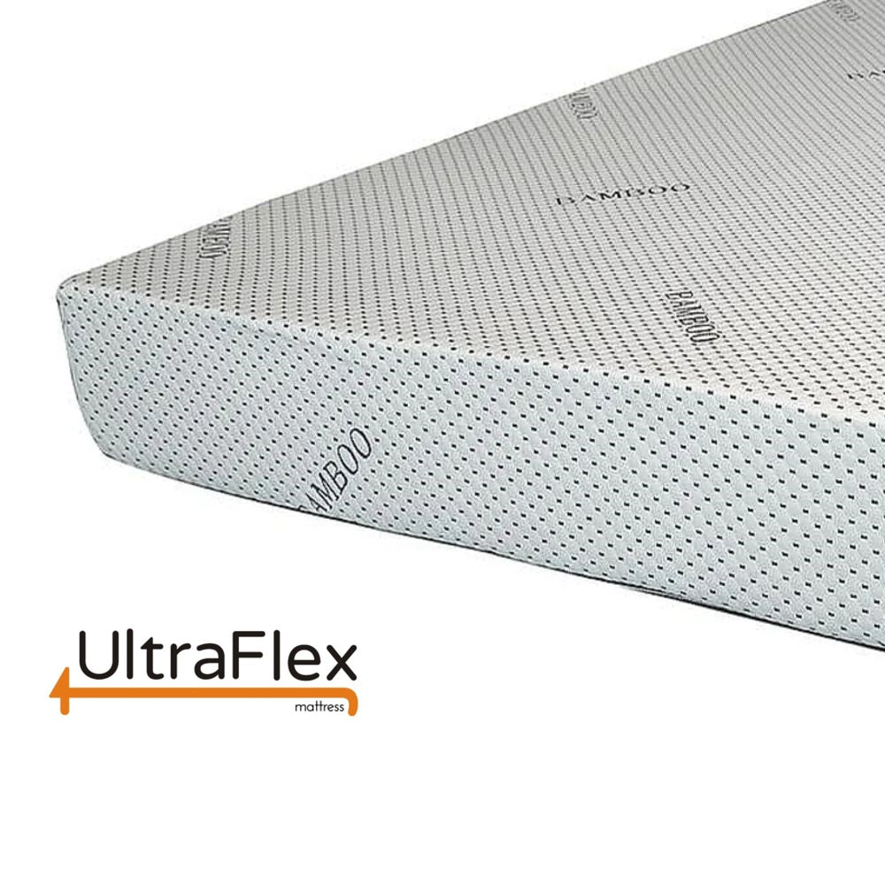UltraFlex LEISURE Orthopedic, Smart Gel Memory Foam, Eco-friendly Mattress with Waterproof Mattress Protector (Made in Canada) 
