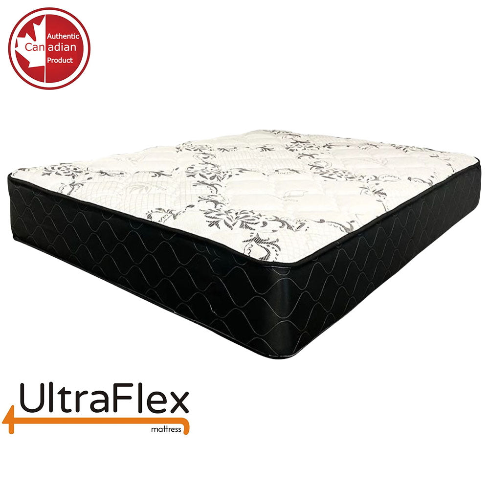 UltraFlex DESTINY- Orthopedic, Spinal Care Cool Gel, Pressure Relief Foam, Multiple Posture Support, Low Motion Transfer, Natural Foam Blend,(Made in Canada)-With WaterProof Mattress Protector 
