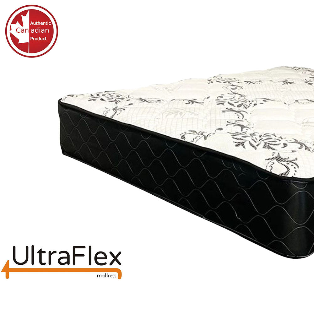 UltraFlex DESTINY- Orthopedic, Spinal Care Cool Gel, Pressure Relief Foam, Multiple Posture Support, Low Motion Transfer, Natural Foam Blend,(Made in Canada)-With WaterProof Mattress Protector 