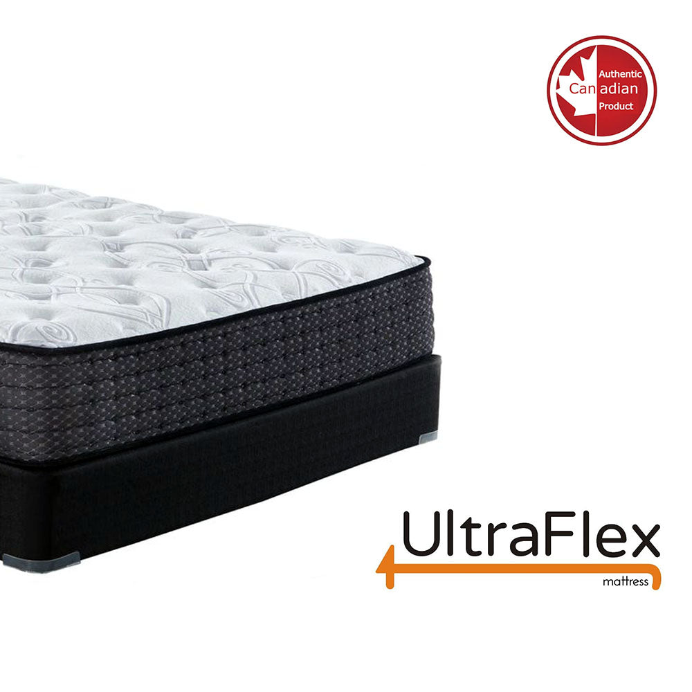 UltraFlex IMPERIAL- Hybrid Orthopedic Heavy Duty Pocket HDCoil Spring, Pressure Relieving for Multi Posture Support, Comfort Foam Encased, Eco-friendly Mattress (Made in Canada) 