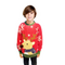 Boy Reindeer Sweater With a Pompom Festive Christmas Wool Knit Cozy Warm Winter Holiday Wear