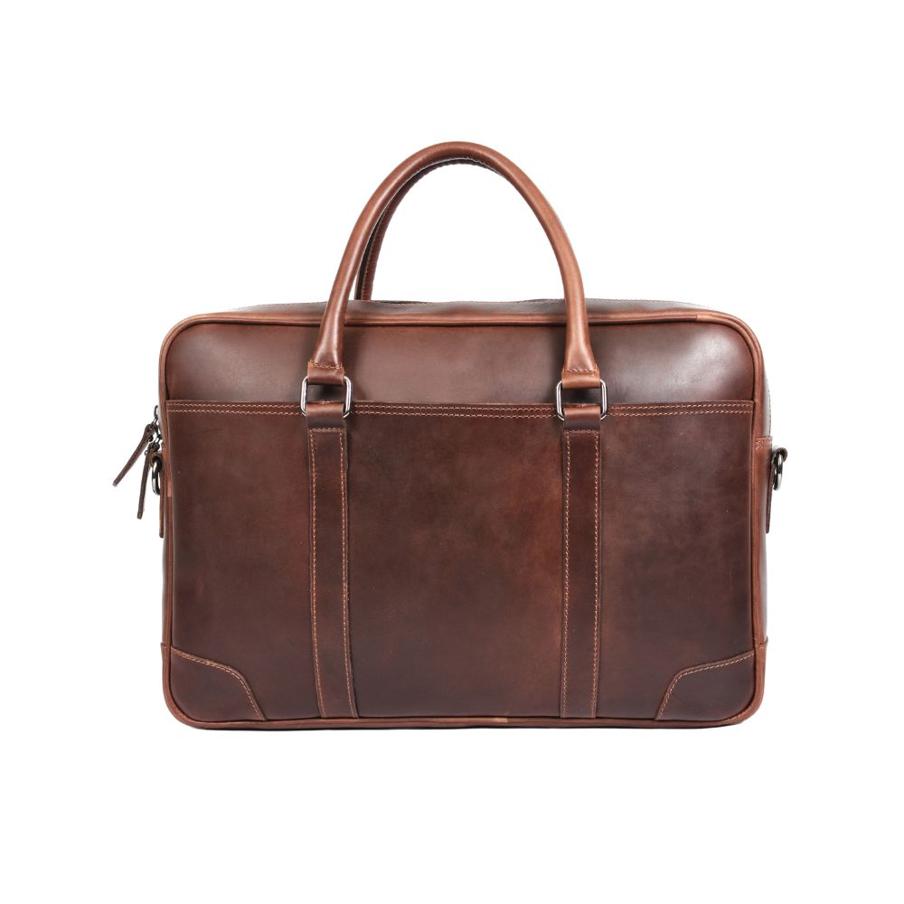 Hayward 17" Leather Office Bag