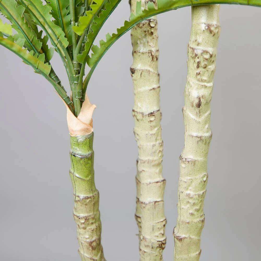 Alba Artificial Bird Nest Fern Potted Plant 5.2' 