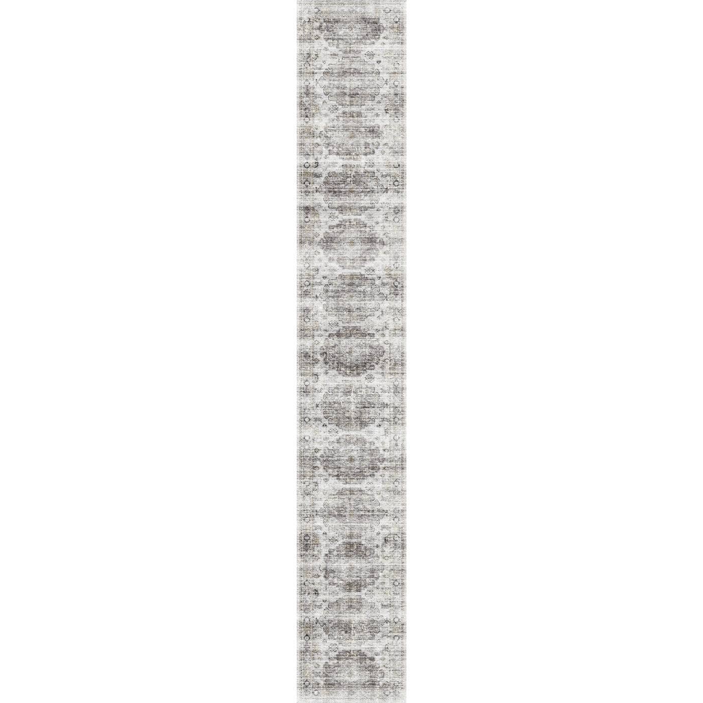 Kyra Silver Grey White Rug 