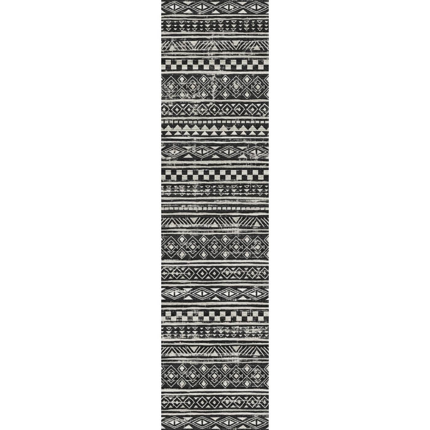 Nadine Black & White Rug 