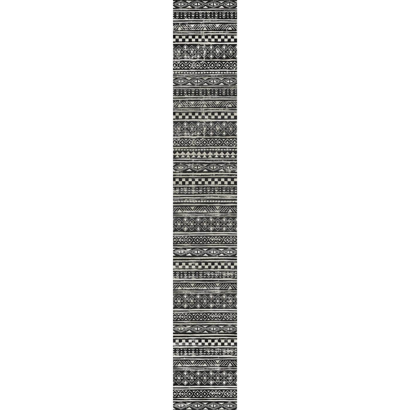 Nadine Black & White Rug 