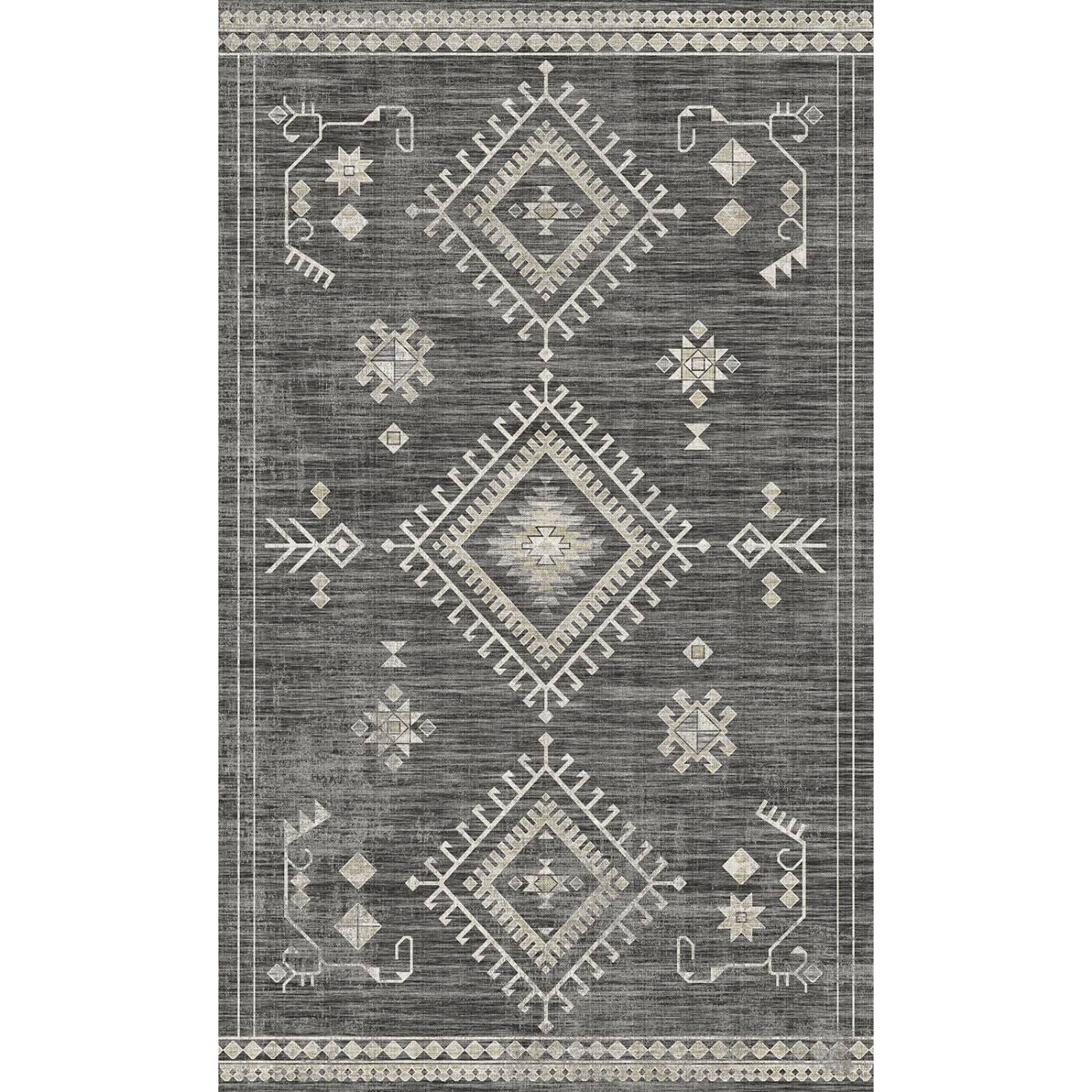 Khaleesi Black Yellow Sand Rug 