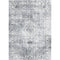 Kinsley Silver Grey Rug – Persian-Inspired Machine Washable or Premium Linen Area Rug, Elegant Silver, Grey & White Accents