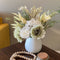 Winter Artificial Flower Bouquet – 18'' x 8'' Realistic Faux Floral Arrangement for Home, Event, or Holiday Décor