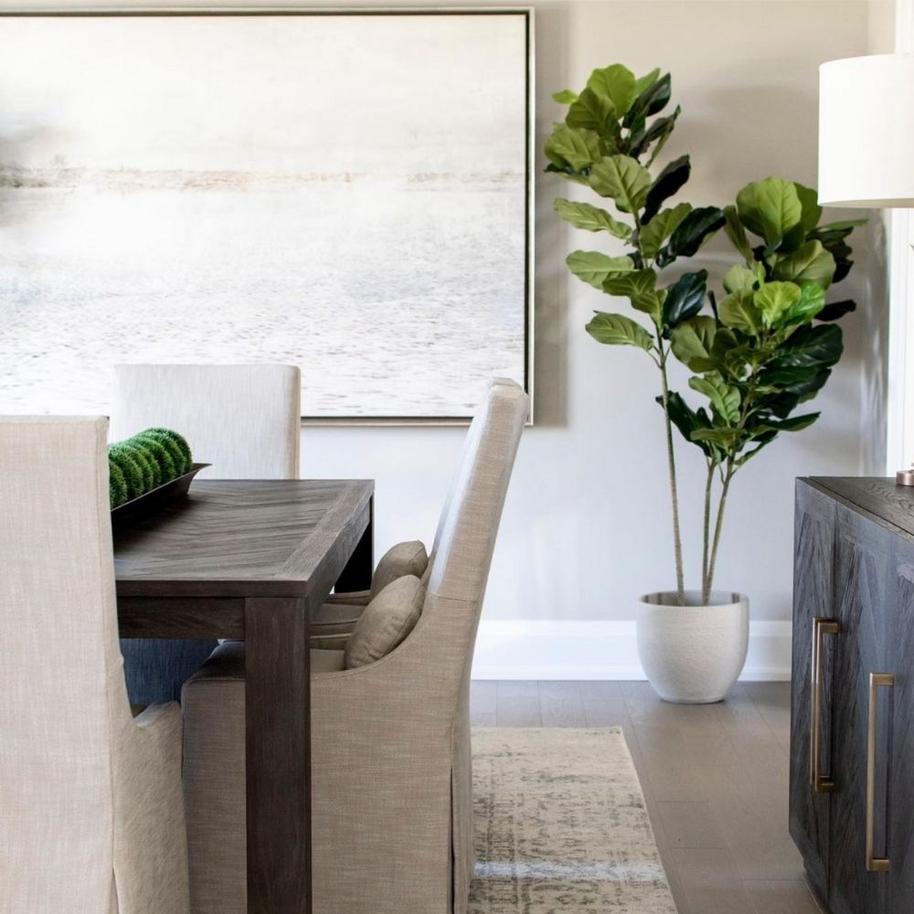 Alva Artificial Fiddle Leaf Potted Plant (Multiple Sizes) 