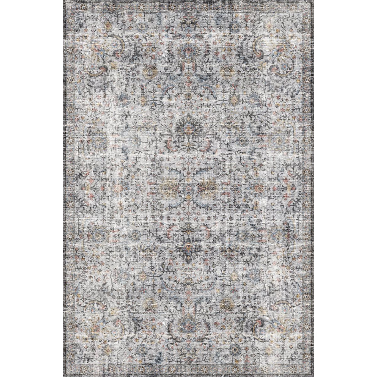 Hialeah Silver Pastel Blue Rug 