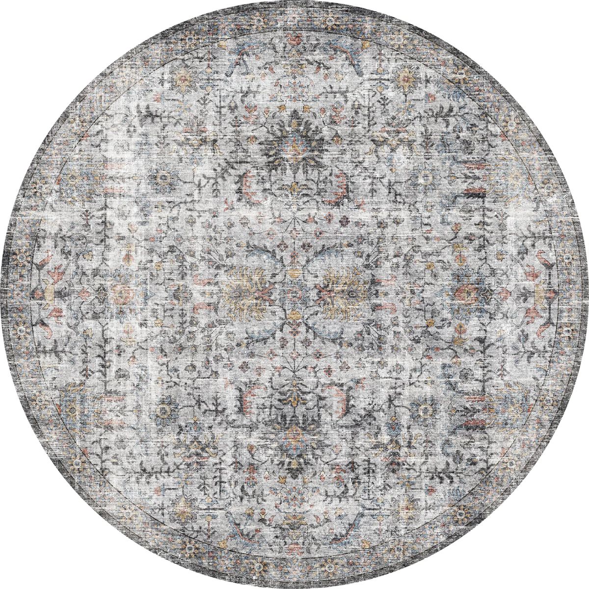 Hialeah Silver Pastel Blue Rug 