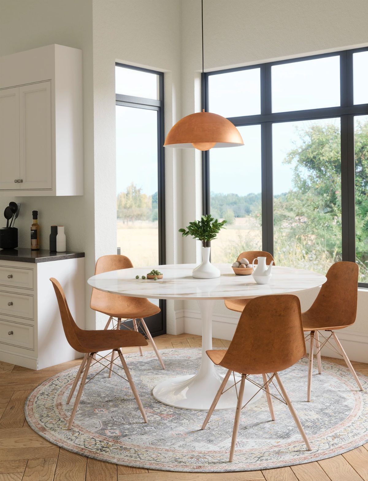 Lucaya Purple Pink Rug 