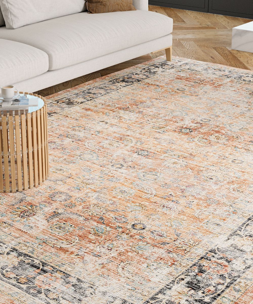 Makayla Terracotta Spice Multi Rug 
