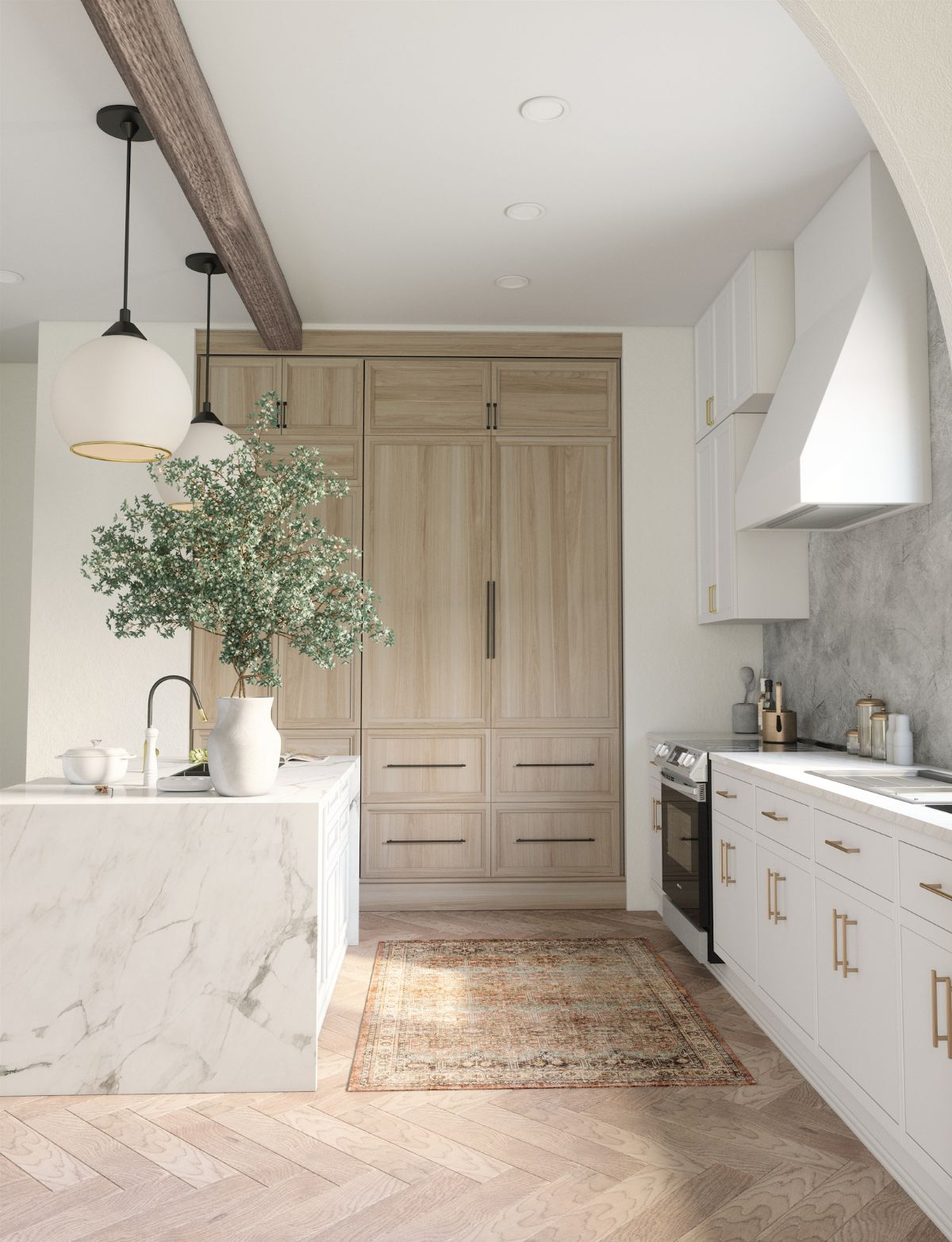 Layla Sage Taupe Rug 