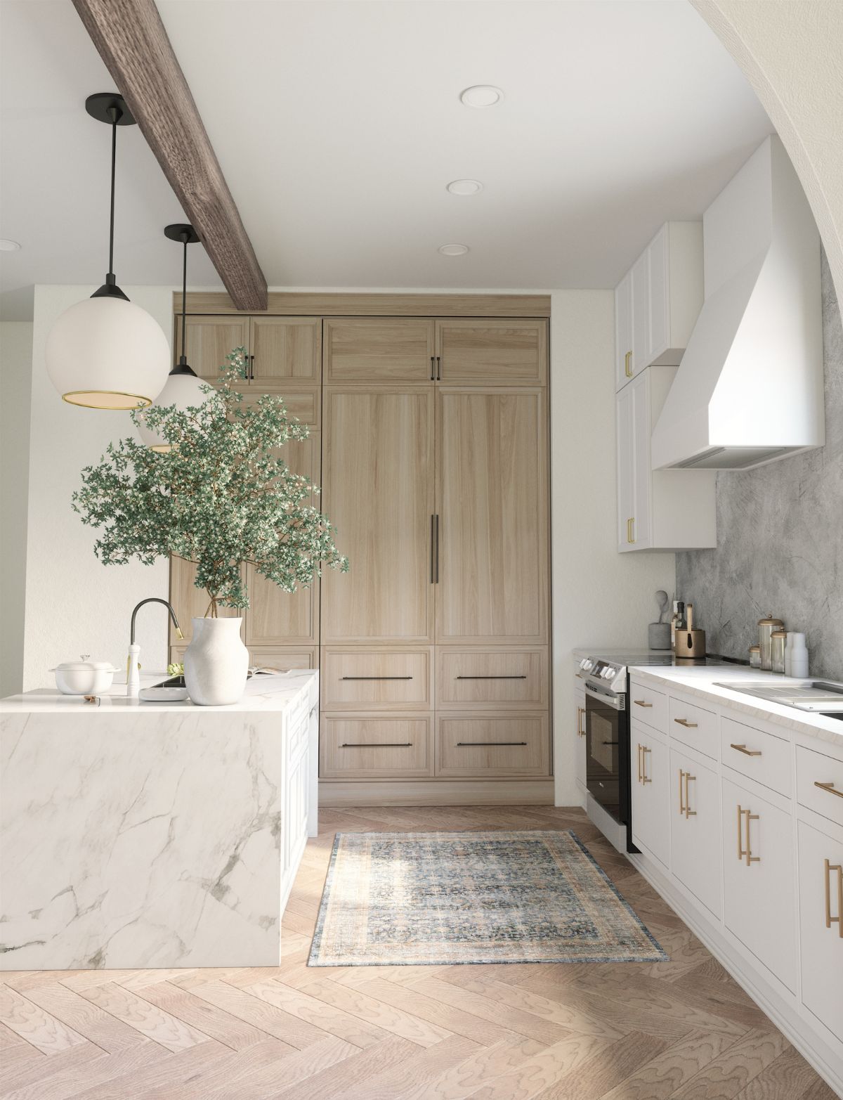 Davina Navy Lagoon Rug 