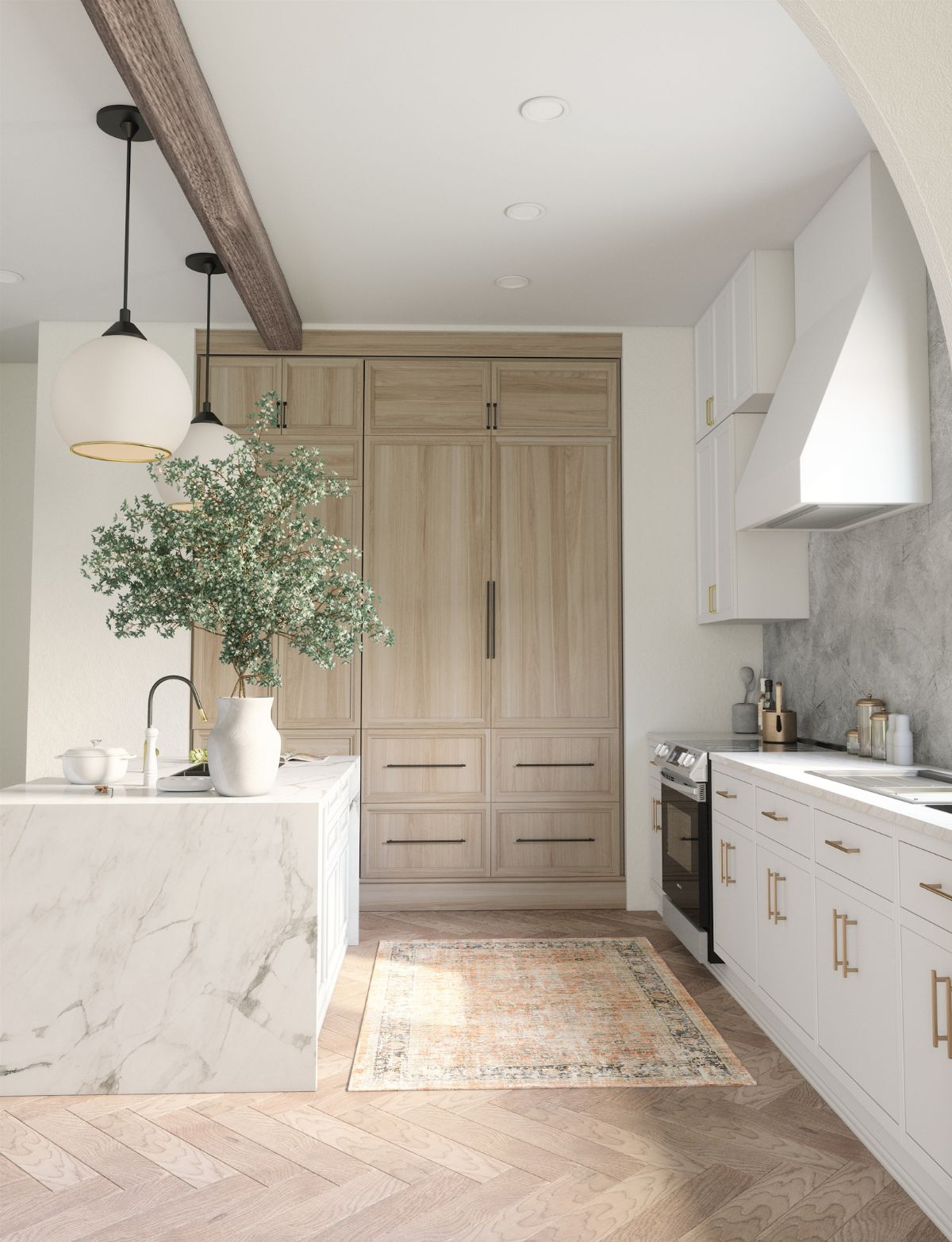 Makayla Terracotta Spice Multi Rug 