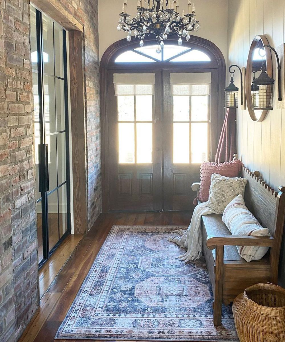 Zenda Rose Purple Rug 