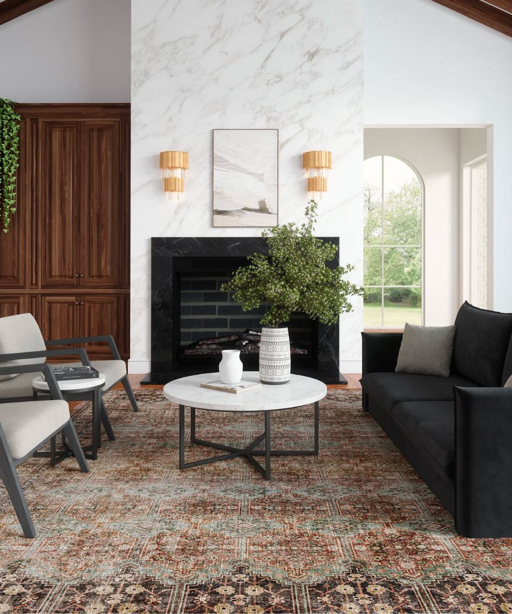 Layla Sage Taupe Rug 