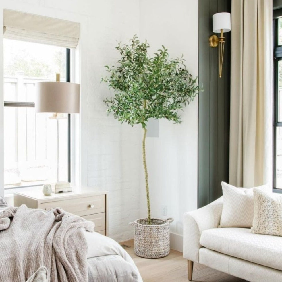 Oli Artificial Olive Tree Potted Plant (Multiple Sizes) 