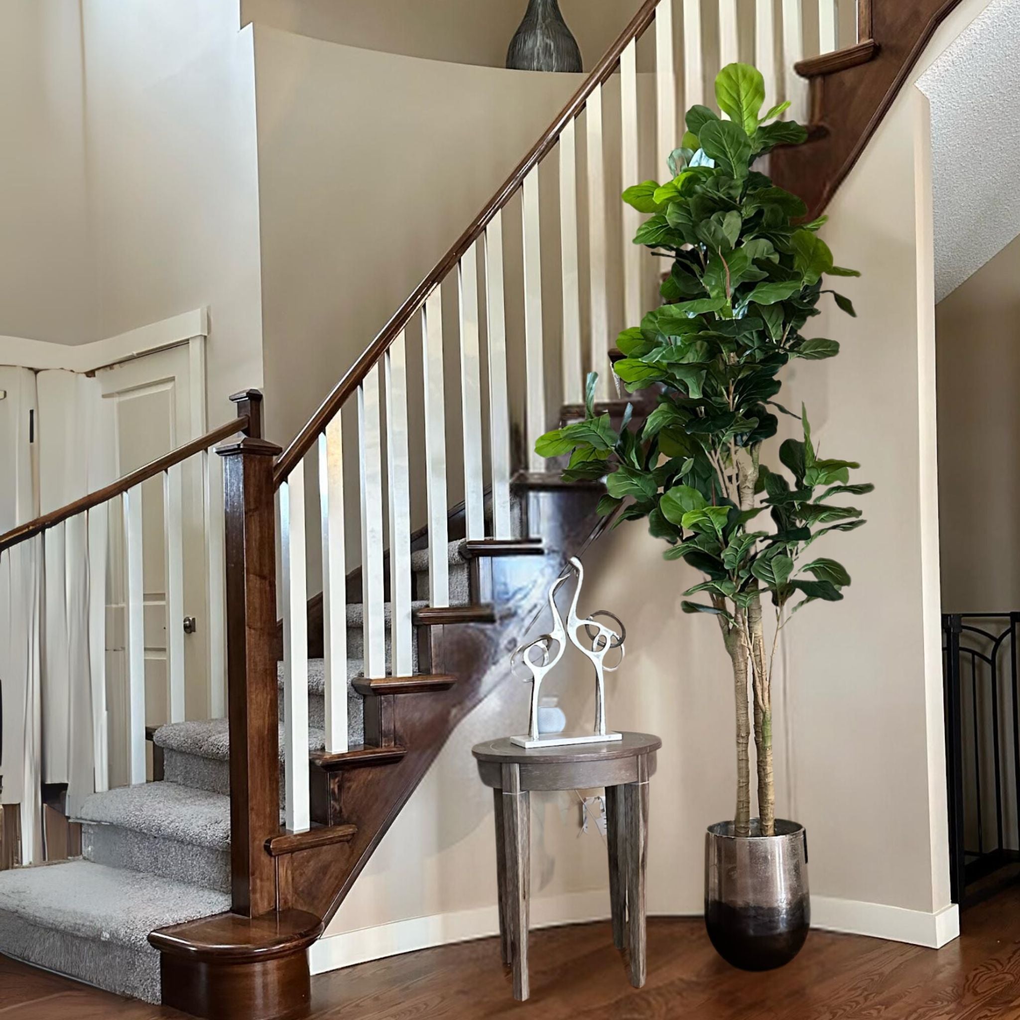 Nora Artificial Fiddle Leaf Potted Plant (Multiple Sizes) 